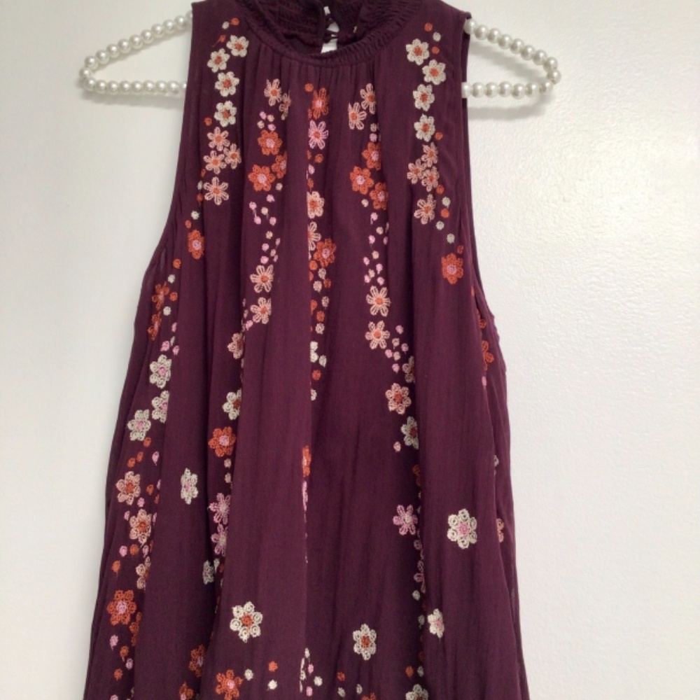 Anthropologie Daisy Chain Embroidered Blouse by Floreat Size L - Picture 6 of 6